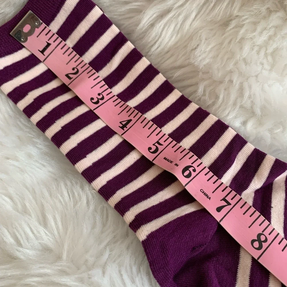 KATE SPADE ladies 77% poly 20% cotton 3% spandex (3) pr Crew Socks NIB NWT